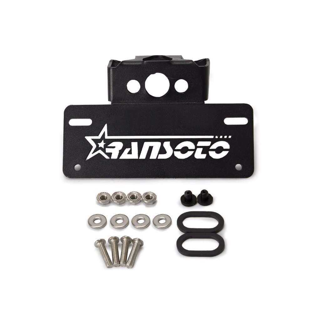 Eliminator Number Plate Kit Black