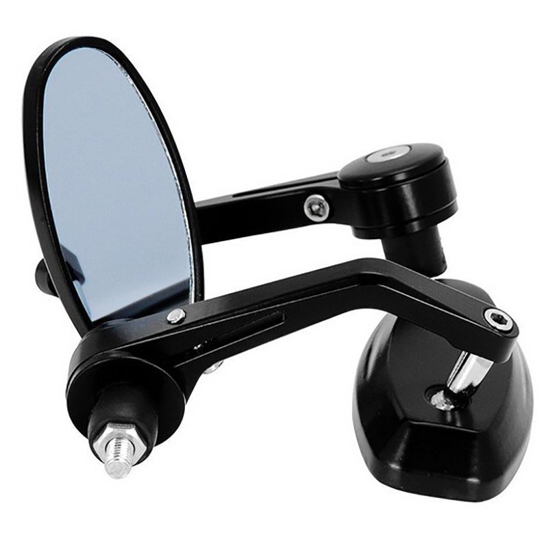 Rearview Mirrors For Cafe Racers Black