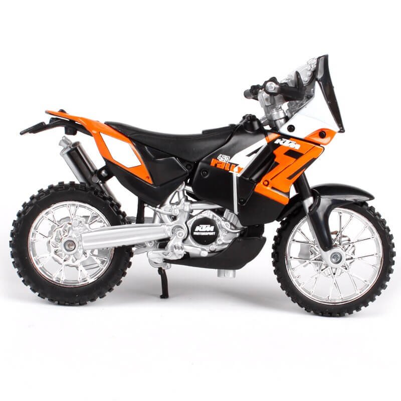 Diecast KTM 450 Rally Orange and black