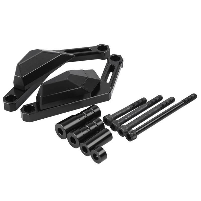 Frame Sliders Protectors For Yamaha MT-09 Black