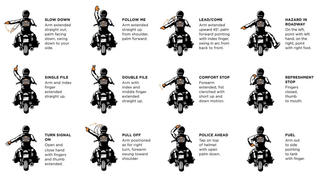 16 Motorcycle Hand Signals Every Rider Should Know Aliwheels