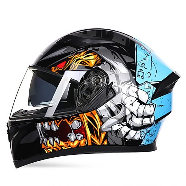 Designer Print Helmet For Kawasaki