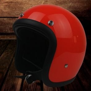 motorcycle Vintage helmet snap double D-Ring