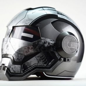 Iron Man Open Face Designer Helmet