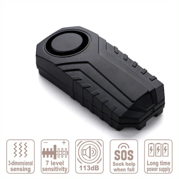 Anti-theft 113 db Wireless Bike Alarm