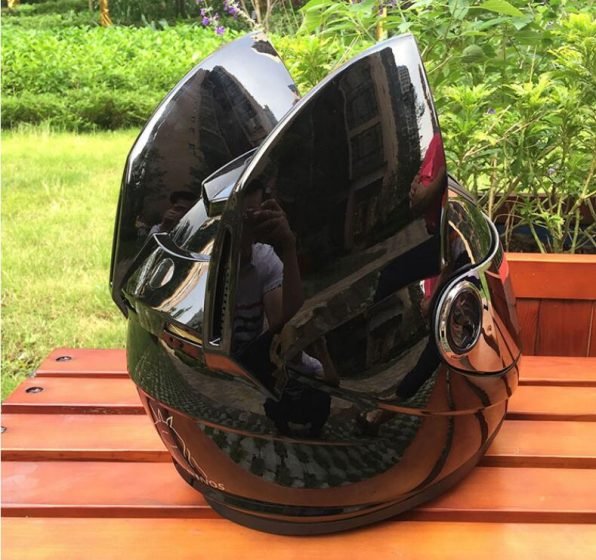 Cat Style Sports Helmet Black