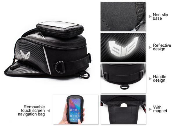 Magnetic Tank Bag For Travelling