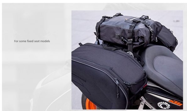 Tail bag for motorbike