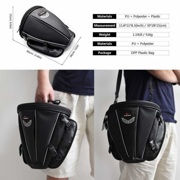 Motorbike Tail Bag for Touring 