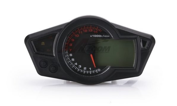 LCD Back light Speedometer Digital Fit for 2&4 Cylinders