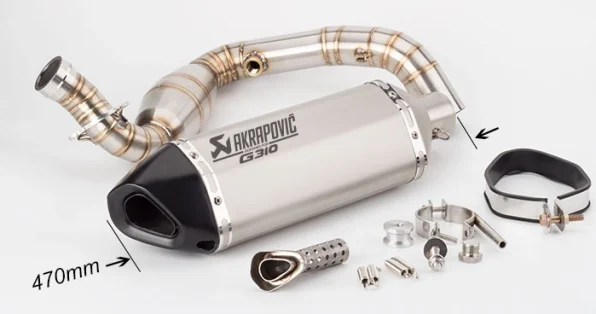 BMW G310R Exhaust Muffler Pipe 2016-2020