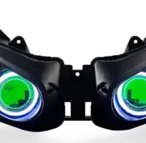 Kawasaki Ninja ZX-10R Headlight 2006–2007 Green Demon Eye