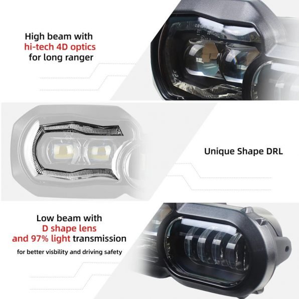 Headlight BMW F800GS 13-18