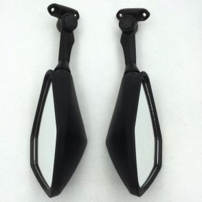 Black Mirrors For Kawasaki Ninja 300R