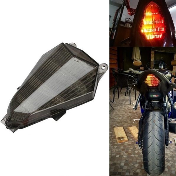 Yamaha YZF Smoke Tail Black Light