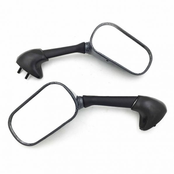 Black Carbon Mirrors for Yamaha YZF