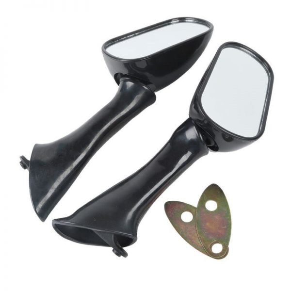 Black Mirrors For Honda VFR750F 