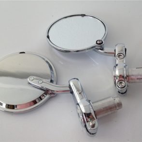 Chrome Mirrors For KTM MXC 600