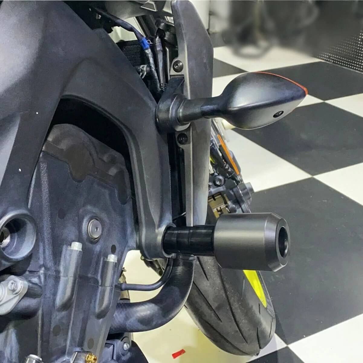 Exhaust Crash Protector BMW S1000RR Black 