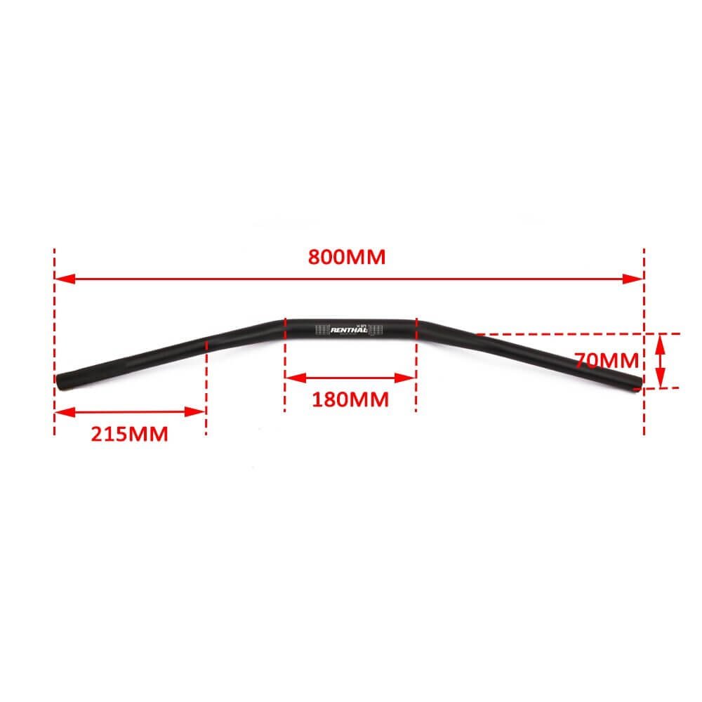 1 1/8″ 28MM Handlebar For KTM Dimensions