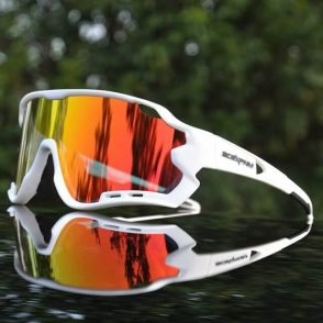 Motorcycle Eyewear Bikers Sunglasses UV400 4 Lens
