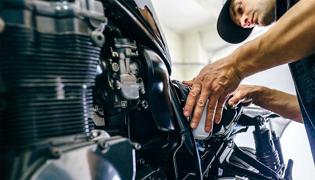 how to maintain a motorcycle