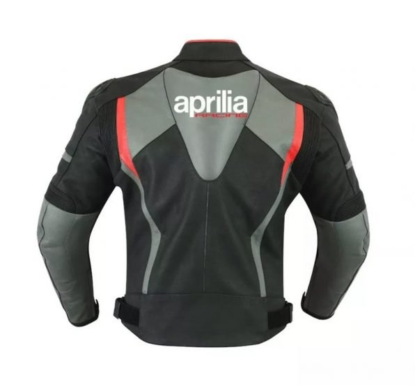 Aprilia Racing Jacket Black and Grey