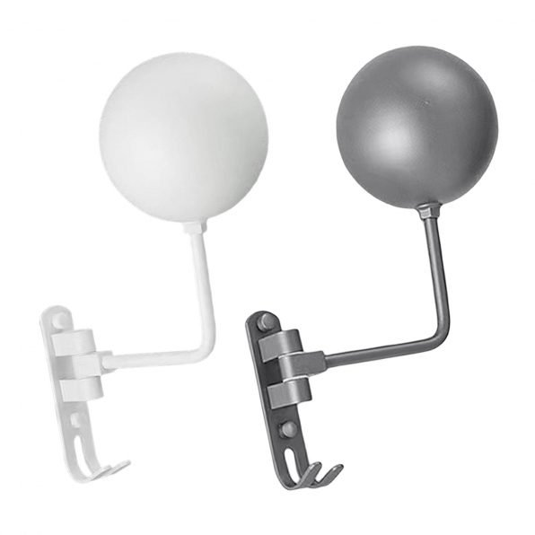 white Motorcycle Helmet Wall Mount 