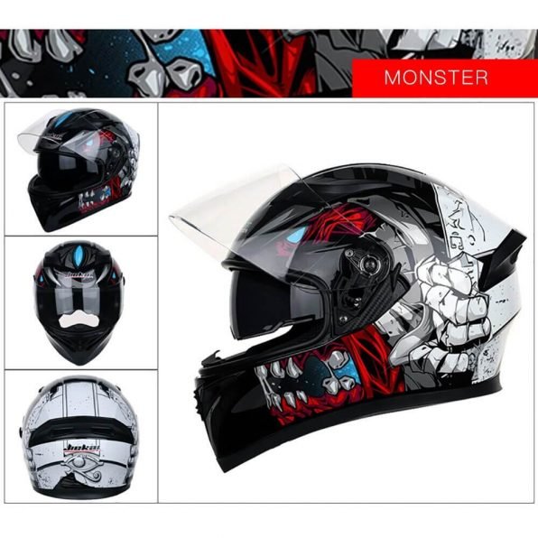 Designer Print Helmet For Kawasaki