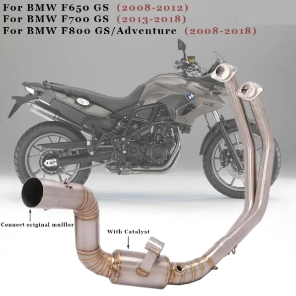 BMW F650GS Exhaust Pipe 2008-2013