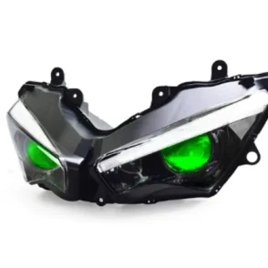 Kawasaki Ninja ZX6R KT Headlights 2019–2023 Demon Green