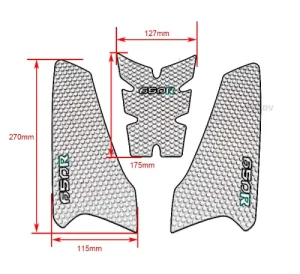 Honda CB650R Tankpad 2019-2023