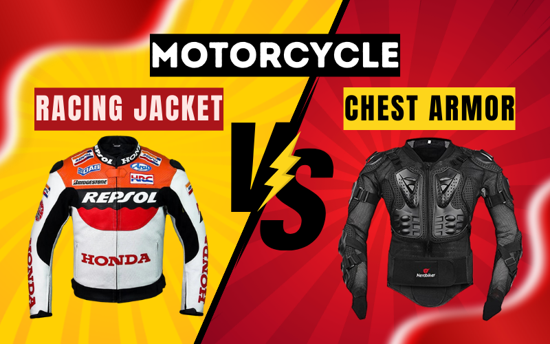 Motorcycle Chest Armor Vs Racing Jacket