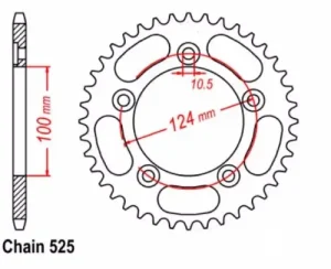 Ducati 999 Chain Sprocket 2003-2006