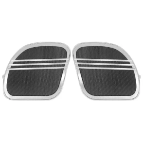 Harley Davidson Road Glide FLTRX Speaker Cover 2018-2023 Silver