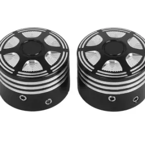 Harley Davidson Softail Slim FLSL Axle Nut Covers 2018-2021