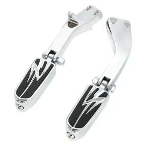 Harley Davidson Dyna Switchback FLD Rear Footpegs 2012-2016 Chrome