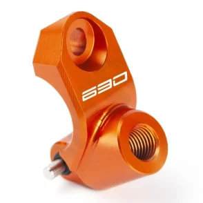 KTM 690 SMC R Mirror Adapter Extension 2014-2022 Orange
