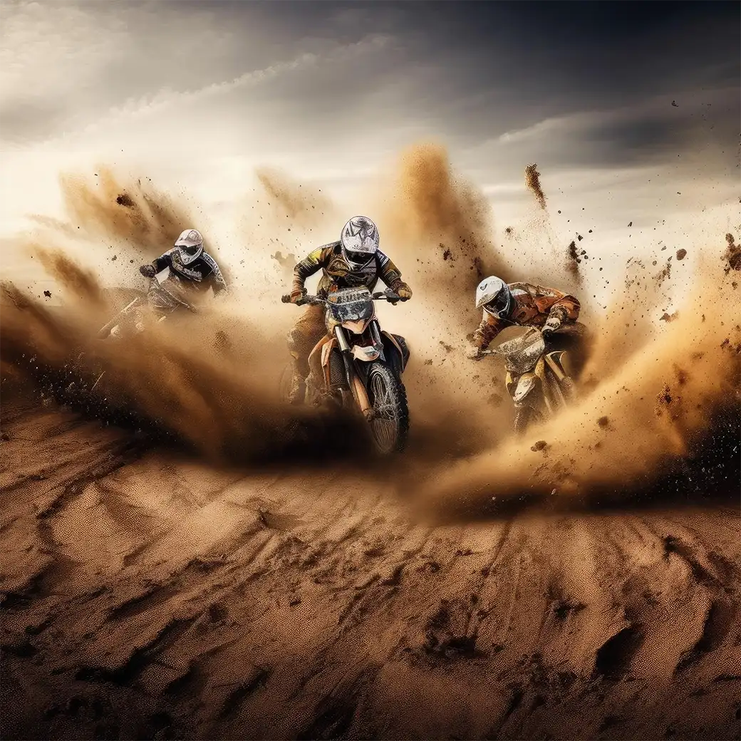 motocross-riders-action-sand-extreme-sport