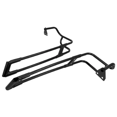 Harley Davidson Electra Glide Standard FLHT Black Saddlebag Guard Rails 2010-2022