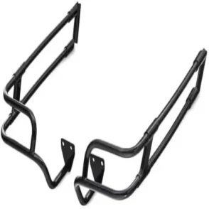 Harley Davidson Electra Glide Standard FLHT Black Saddlebag Guard Rails 2010-2022