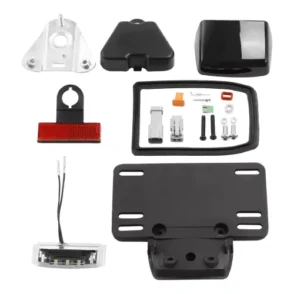 Harley Davidson Electra Glide Standard FLHT Fender LED License Plate Light Kit 2010-2020