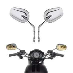 Harley Davidson Electra Glide Standard FLTH Chrome Rear View Mirrors 2010-2022