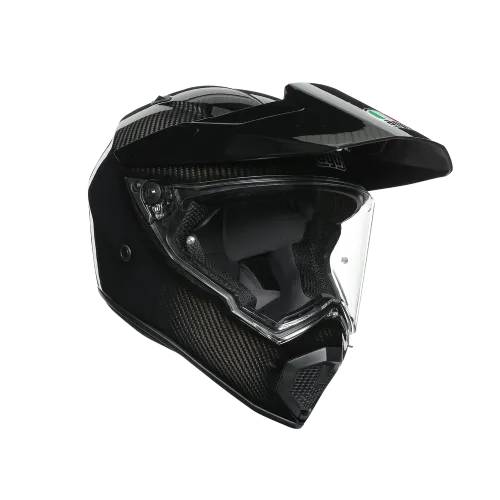 AX9 AGV DOT(E2206) MPLK - MONO MATT CARBON DUAL SPORT HELMET