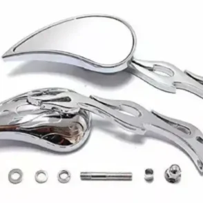 Harley Davidson Deluxe FLDE 107 Chrome Rear View Mirrors 2018-2020