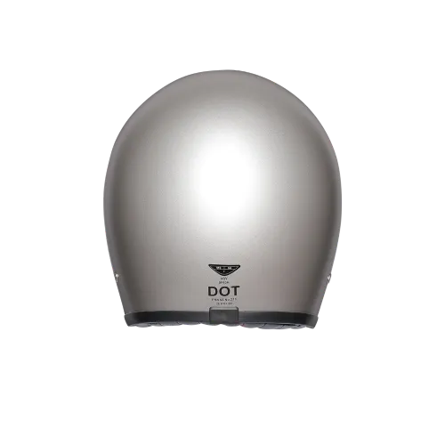 X70 MONO DOT - MATT LIGHT GREY OPEN FACE HELMET