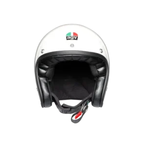 X70 MONO DOT - WHITE OPEN FACE HELMET