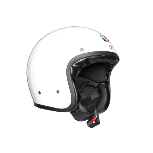 X70 MONO DOT - WHITE OPEN FACE HELMET